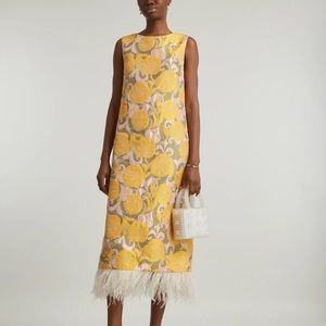 LADOUBLEJ Column Dress Small